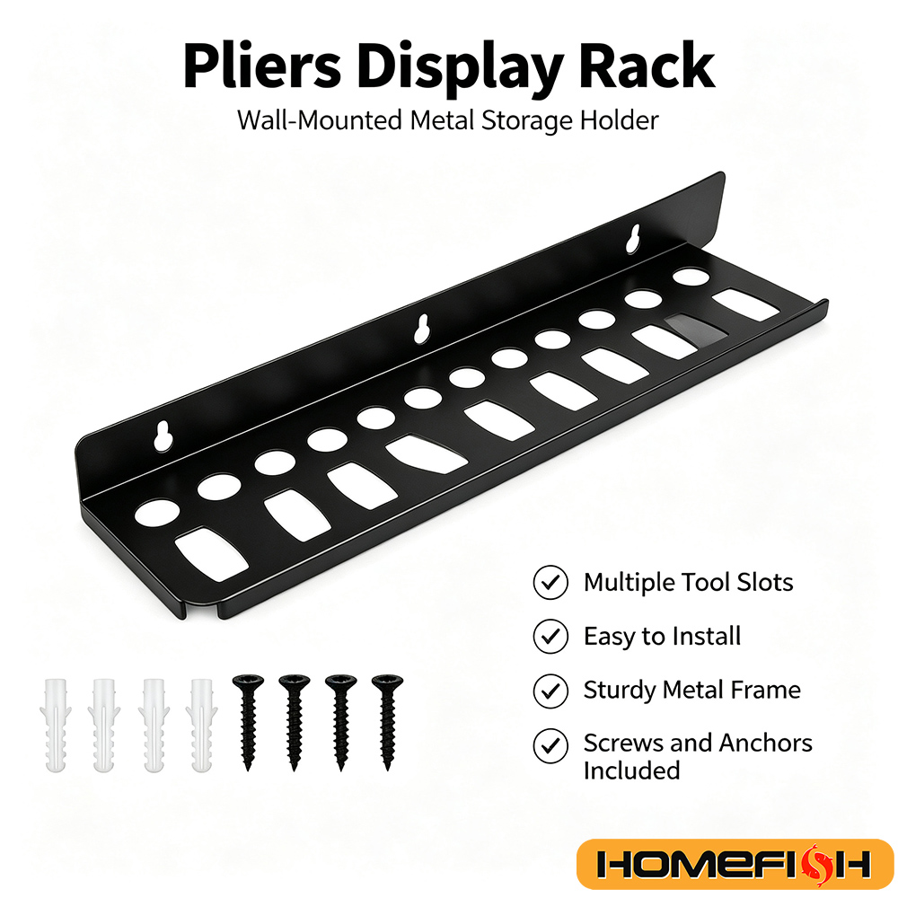Workshop Tools Hanger - Wall Mount Tool Organizer Rack Screwdriver