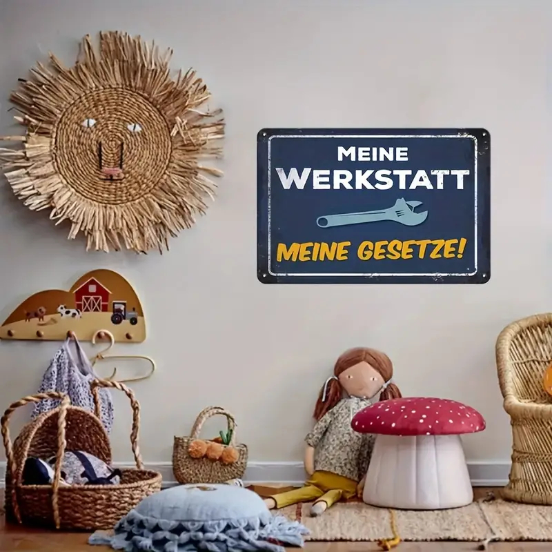 German Vintage Garage Tool Phr - Tools In Metal Workshop recension och pris