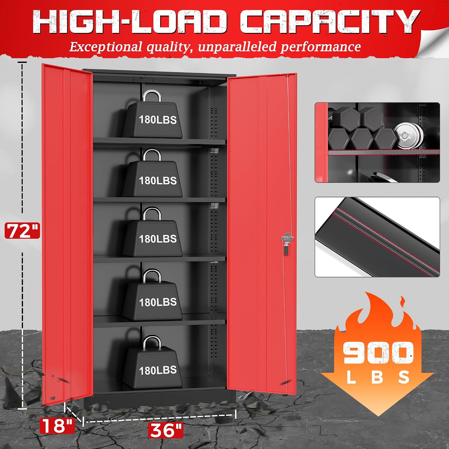 Heavy Duty Metal Garage Storag - Tools In Metal Workshop recension och pris