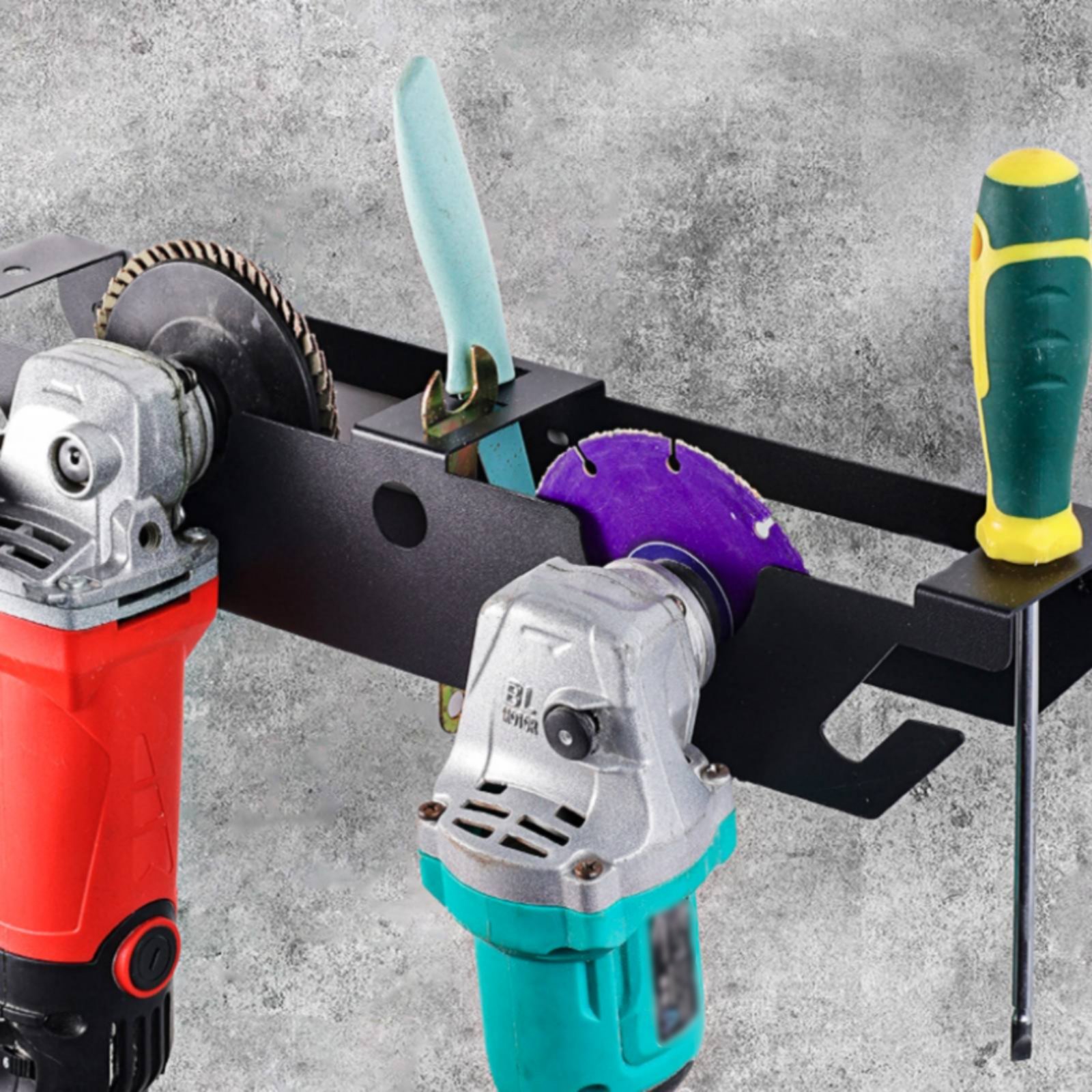 4 Bay Angle Grinder Rack Heavy - Tools In Metal Workshop recension och pris