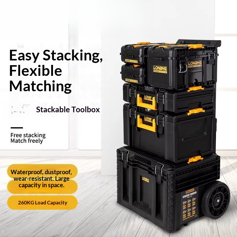 Tool Case Stackable Heavy Duty - Workshop Garage Tools Manufacturer recension och pris