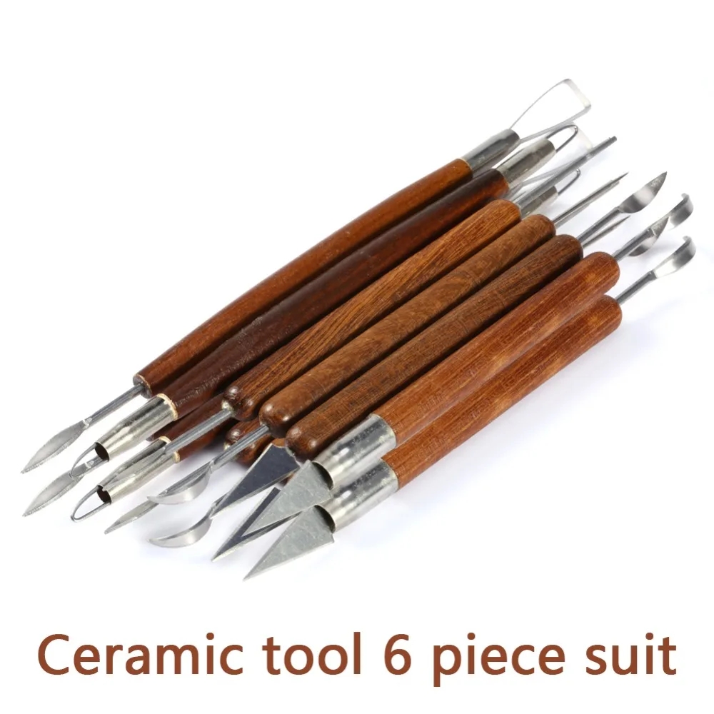6PCS Sculpting Tool Pottery Wo - Chisel Set Wood recension och pris