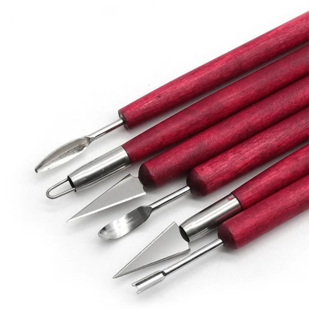 6PCS Sculpting Tool Pottery Wo - Chisel Set Wood recension och pris