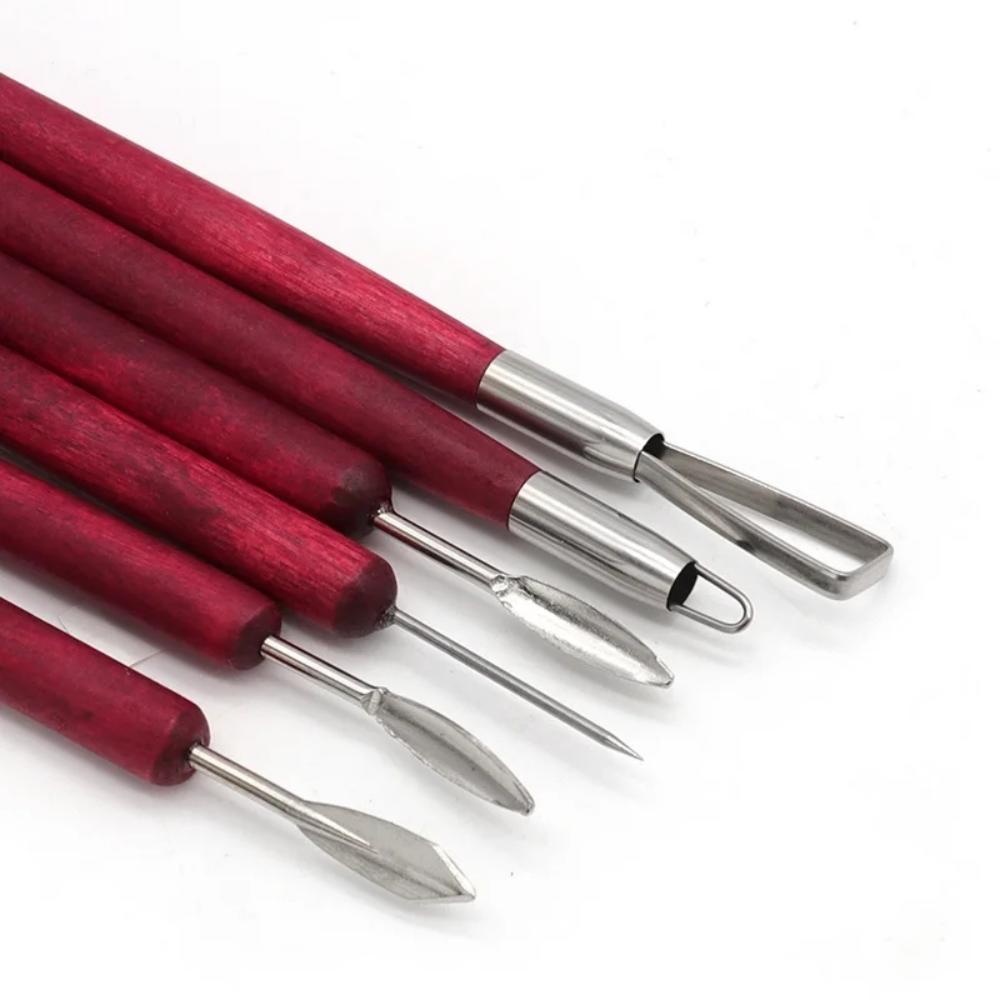 6PCS Sculpting Tool Pottery Wo - Chisel Set Wood recension och pris