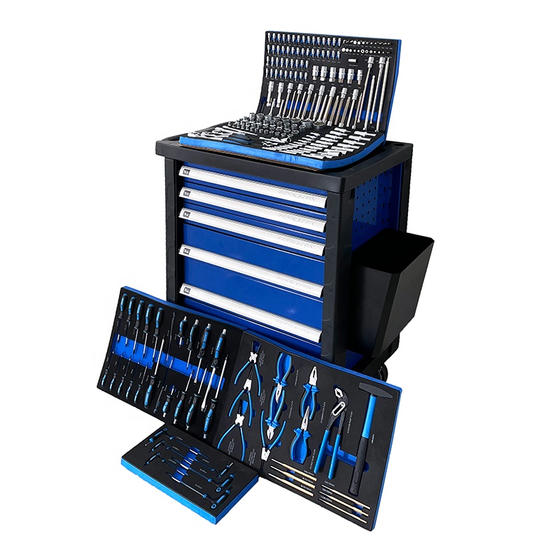 225 Pcs Movable Tool Cabinet 7 - Hand Tools In Workshop recension och pris