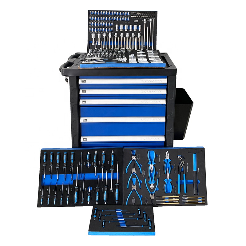 225 Pcs Movable Tool Cabinet 7 - Hand Tools In Workshop recension och pris