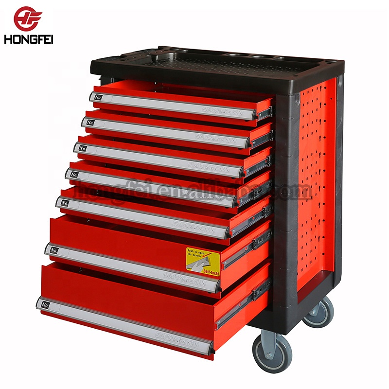 225 Pcs Movable Tool Cabinet 7 - Hand Tools In Workshop recension och pris