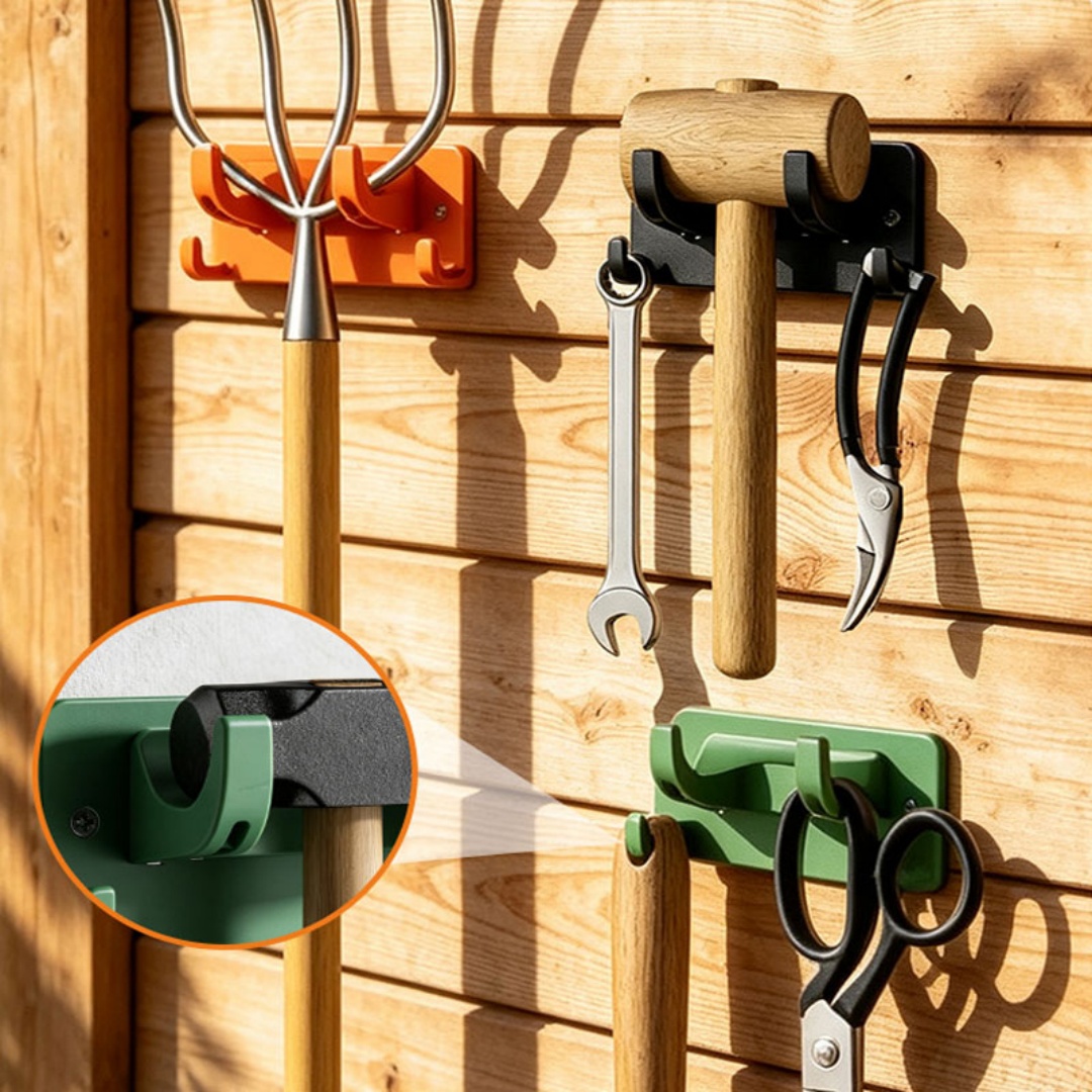 1PC Rustproof PP Wall Mount Mu - Workshop Tools Hanger recension och pris