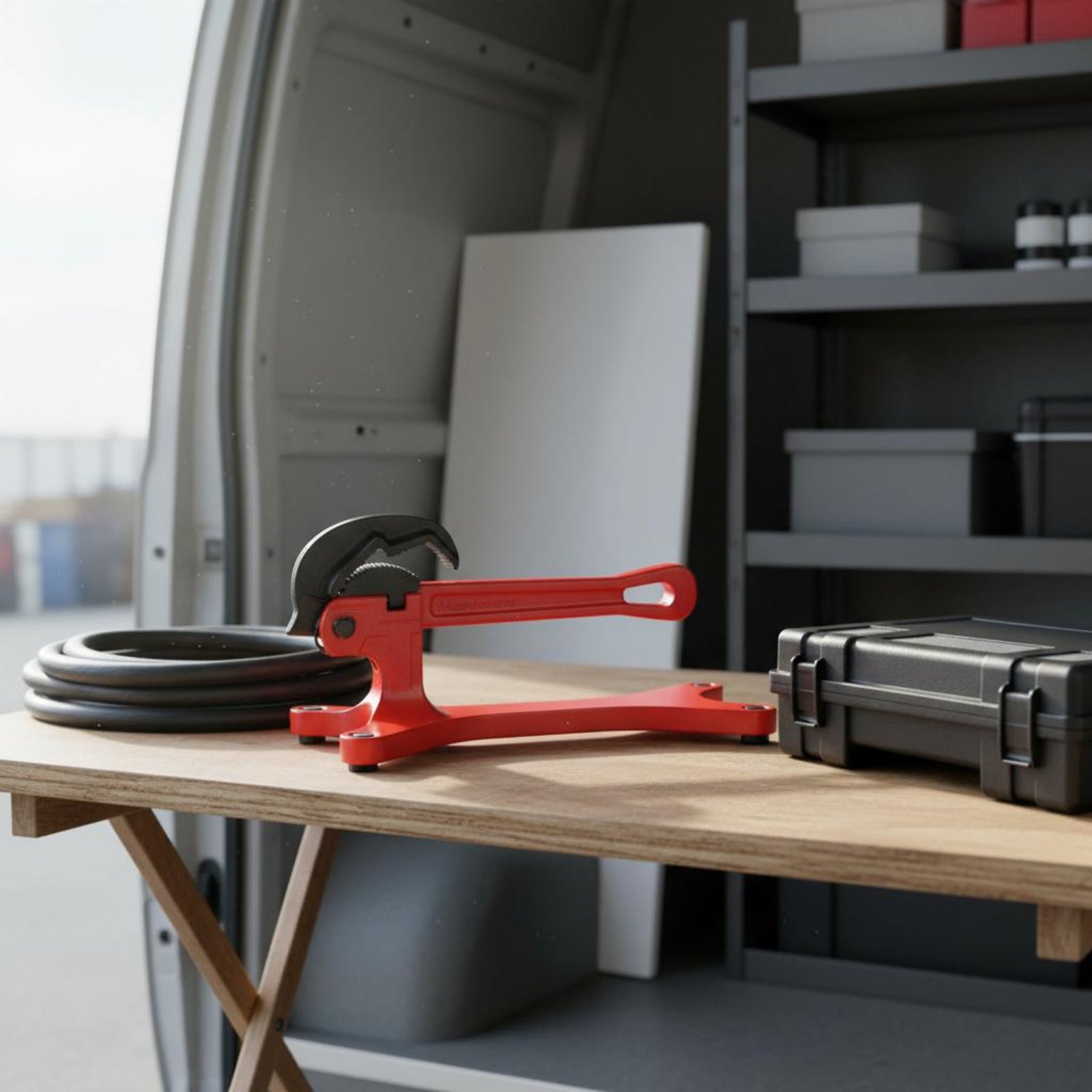 Self-Locking Pipe Wrench Porta - Workshop With Tools recension och pris