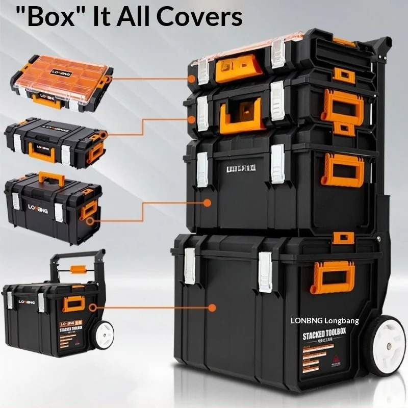 Tool Stackable Case Toolbox He - Workshop Garage Tools Manufacturer recension och pris