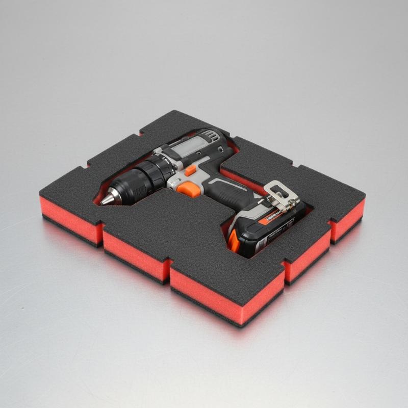 1Pcs Red Black Shockproof Foam - Workshop With Tools recension och pris