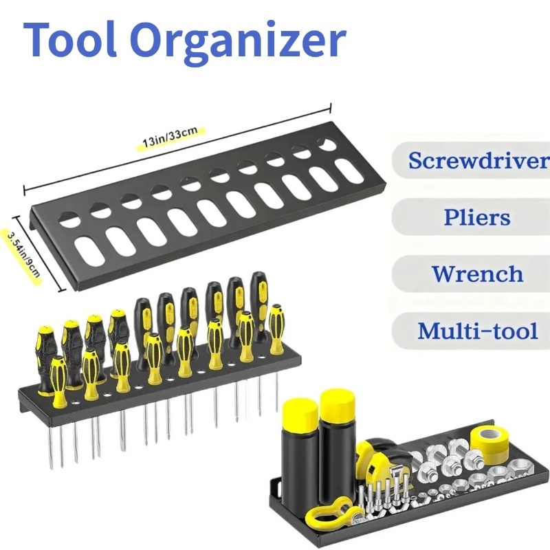 Wall Mounted Metal Tool Hanger - Workshop Tools Hanger recension och pris