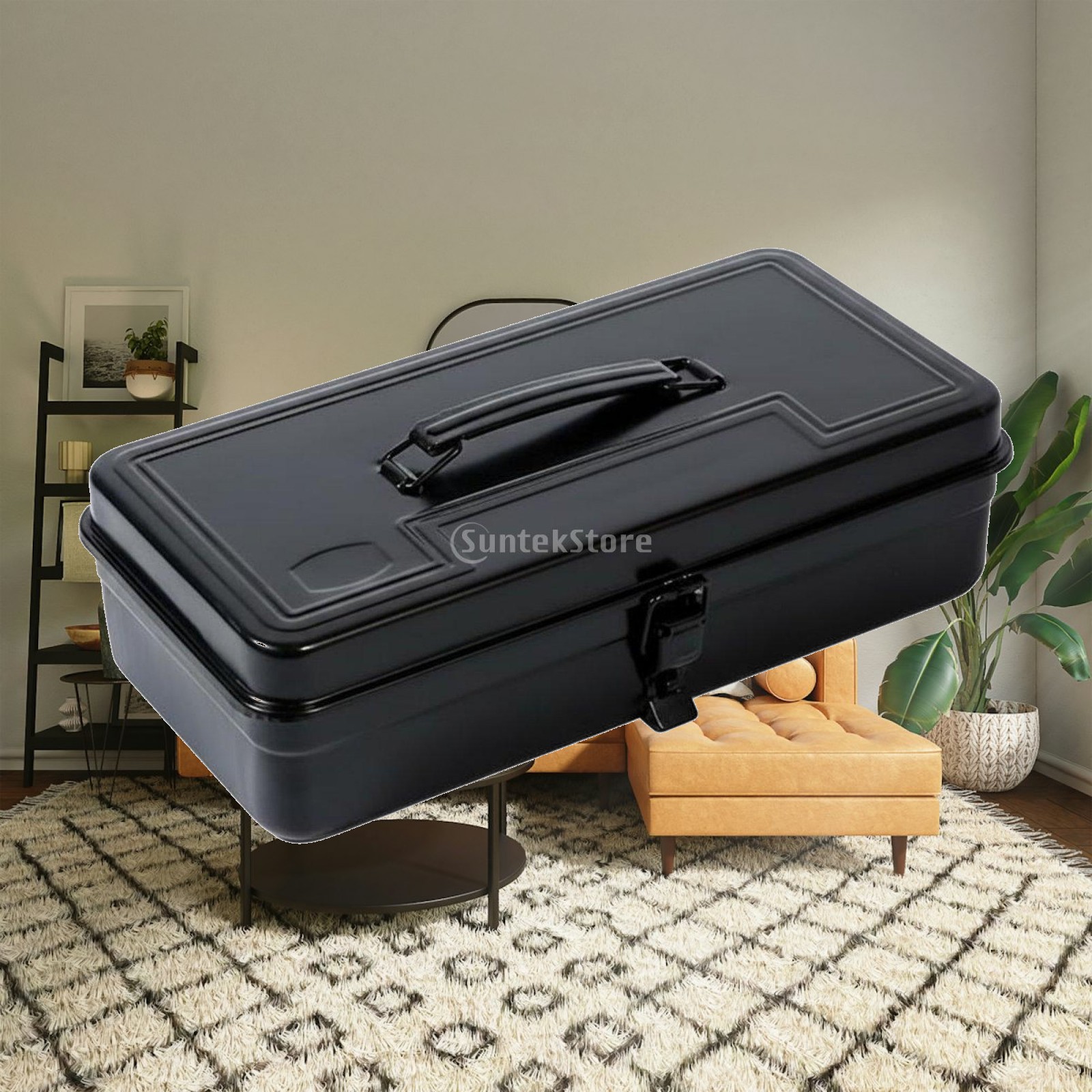 Iron Toolbox Thickened Mechani - Tools In Metal Workshop recension och pris