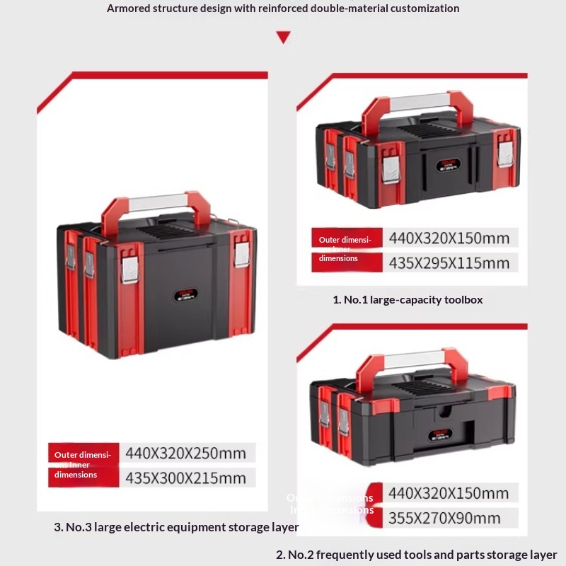 Modular Stackable Tool Case To - Workshop Garage Tools Manufacturer recension och pris